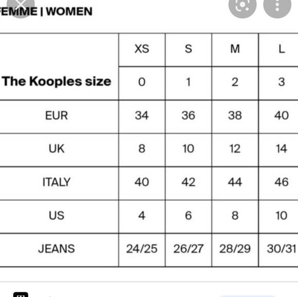 The Kooples Cold Shoulder Ruffle Merino Wool Knit flounce Sweater 3 cream large - Picture 15 of 15